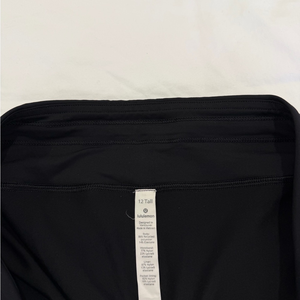 Lululemon Athletica Black Tennis Skirt - Picture 10 of 11